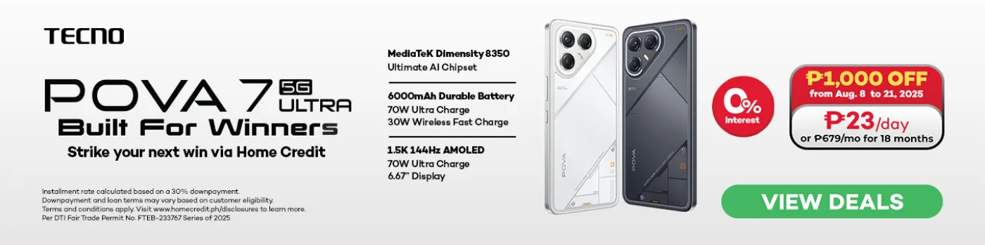 Brand Launch Pre order TECNO Mobile Pova 7 Ultra as low as 0% Interest