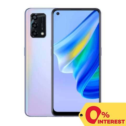 Oppo A95 Rainbow Silver Cellphone Mobile Phone
