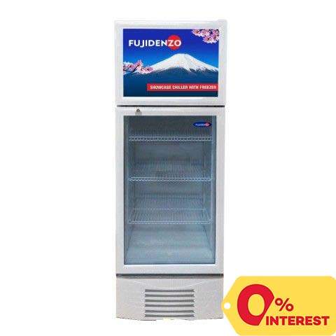Fujidenzo 10.0cu ft Showcase Chiller w/ Freezer Top SUF-100A