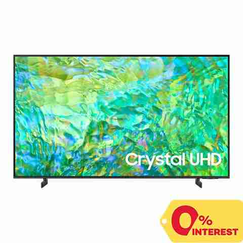 #02 Samsung Crystal UHD 4K CU8000 Smart TV 55", UA55CU8000GXXP TV