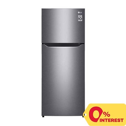 #02 LG 7.2cu ft Two Door Smart Inverter No Frost Refrigerator GR-B202SQBB Refrigerator