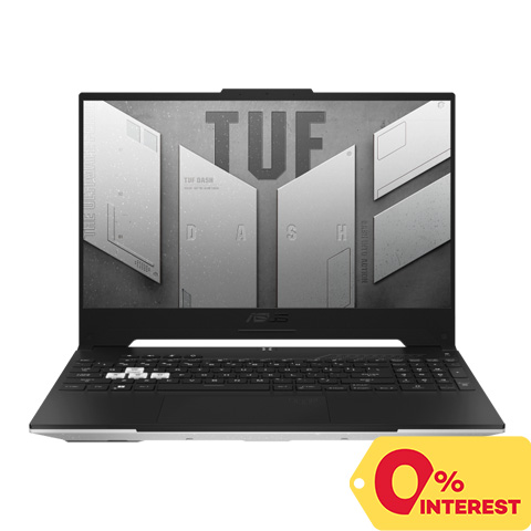 ASUS TUF Dash F15 FX517ZM HQ061W 15.6", i5-12450H , 1TB M.2 SSD 8GB RAM, Windows 11 Home Gaming Laptop