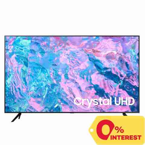 #18 Samsung 55" 4K Crystal UHD Smart TV, UA55CU7000GXXP