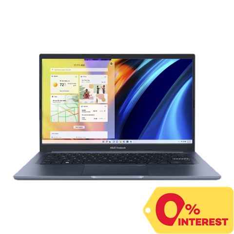 ASUS VivoBook 14 X1402ZA-AM317WS 14",i5-1240P, 8GB DDR4, 512GB, Windows 11, Quiet Blue Work Laptop