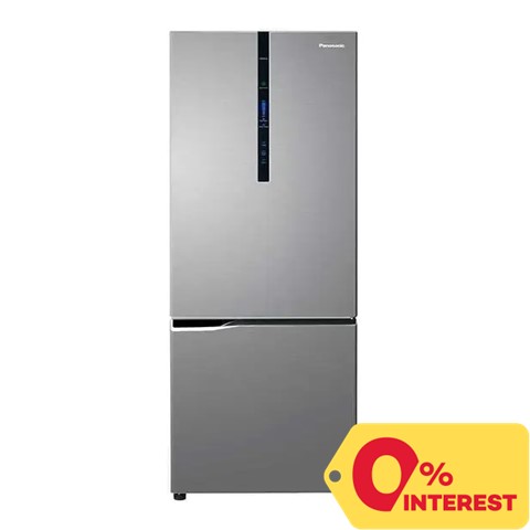 Panasonic 10.2cu ft Gray Two Door Refrigerator, NR-BV320XSPH