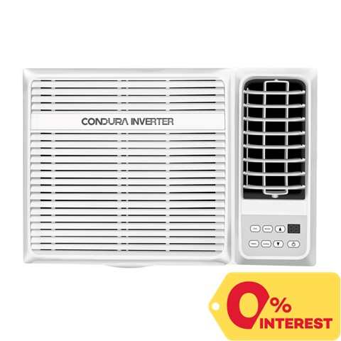 #15 Condura Window Type Inverter Air Conditioner 0.75HP, WCONH008EEVC2