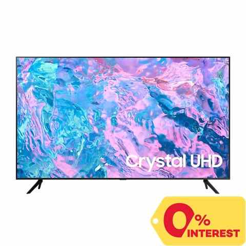 #10 Samsung 43" Crystal UHD 4K CU7000 Smart TV, UA43CU7000GXXP
