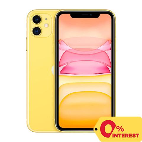 Apple iPhone 11 64GB, Yellow Cellphone Mobile Phone