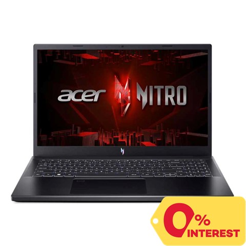 #07 Acer Nitro V 15 ANV15-51-519K Gaming Laptop Intel Core i5-13420H NVIDIA GeForce RTX 2050 Obsidian Black