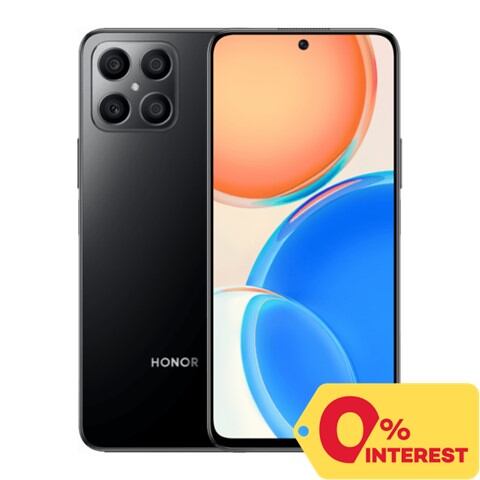 Honor X8 128GB/6GB Black Cellphone Mobile Phone