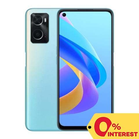 Oppo A76 Glowing Blue Cellphone Mobile Phone