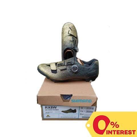 Shimano Clipless Shoes Size 38, Yellow Gold, SH-RX800 Cycling Shoes